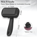 Self-Cleaning Brush vs. The Fur on Everything You Own - dog and cat product photo (view 4)