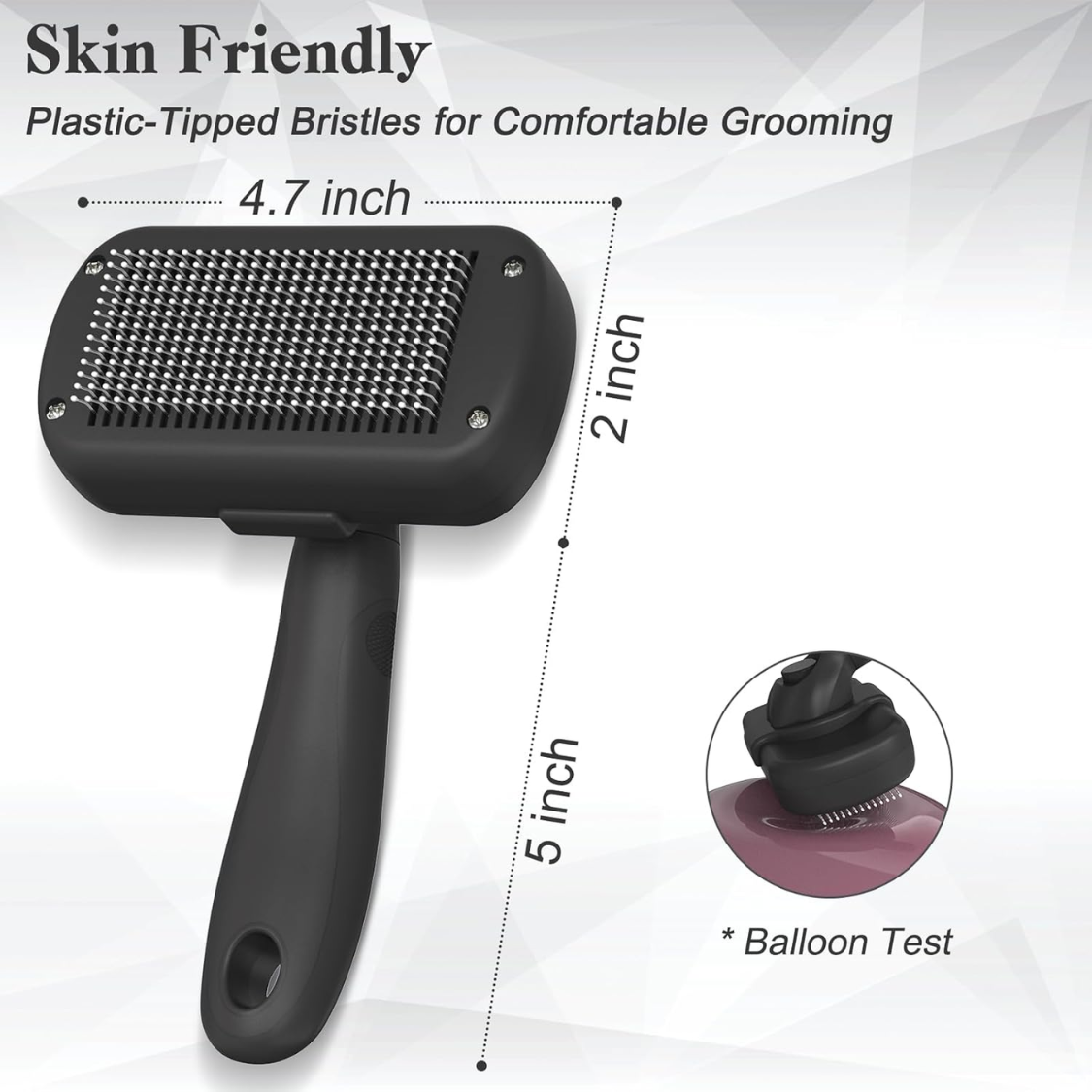 Self-Cleaning Brush vs. The Fur on Everything You Own - dog and cat product photo (view 4)