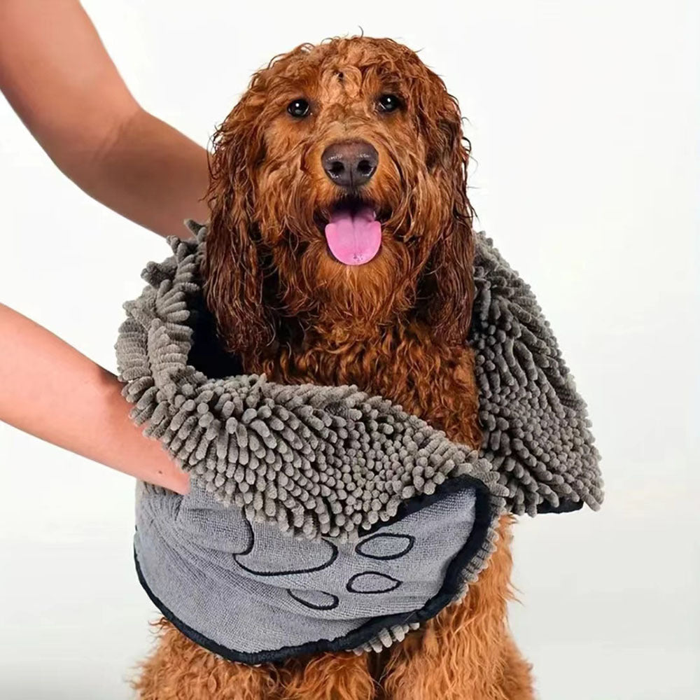 Ultra-thin Water-absorbent Towel for Cats and Pets - cat product photo (view 5)