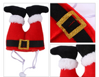 The Christmas Hat That Looks Like Santa Fell Into Your Pet - dog and cat product photo (view 6)