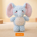 Big-eared Elephant and Little Yellow Duck Pet Toys - cat product photo (view 5)