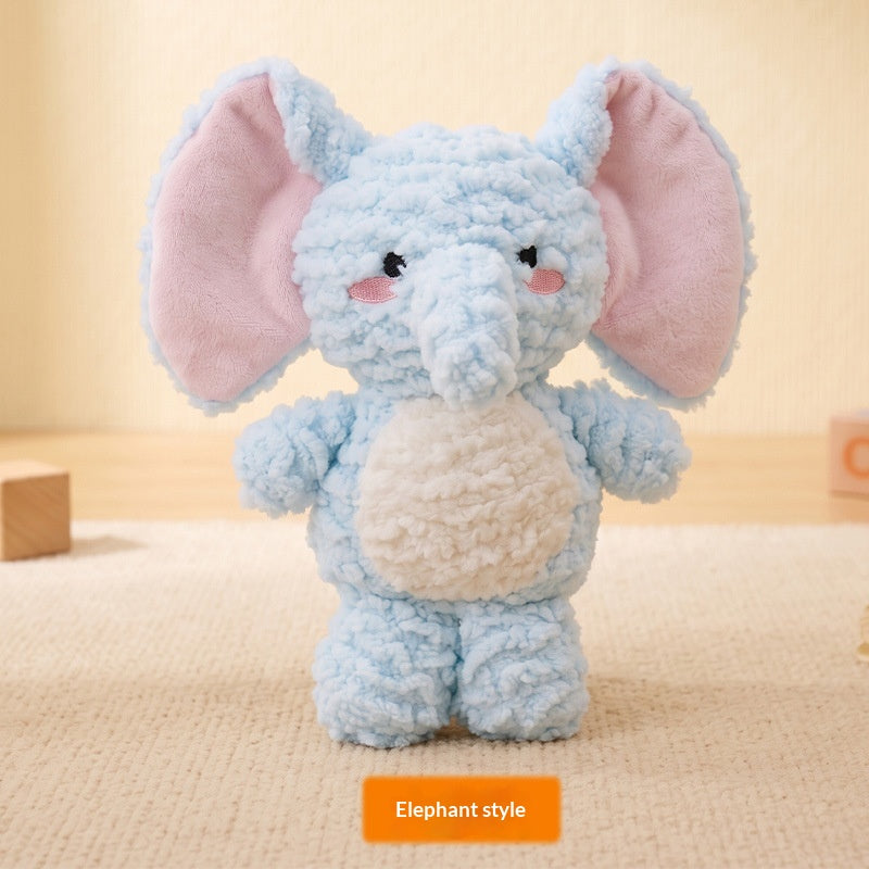Big-eared Elephant and Little Yellow Duck Pet Toys - cat product photo (view 5)