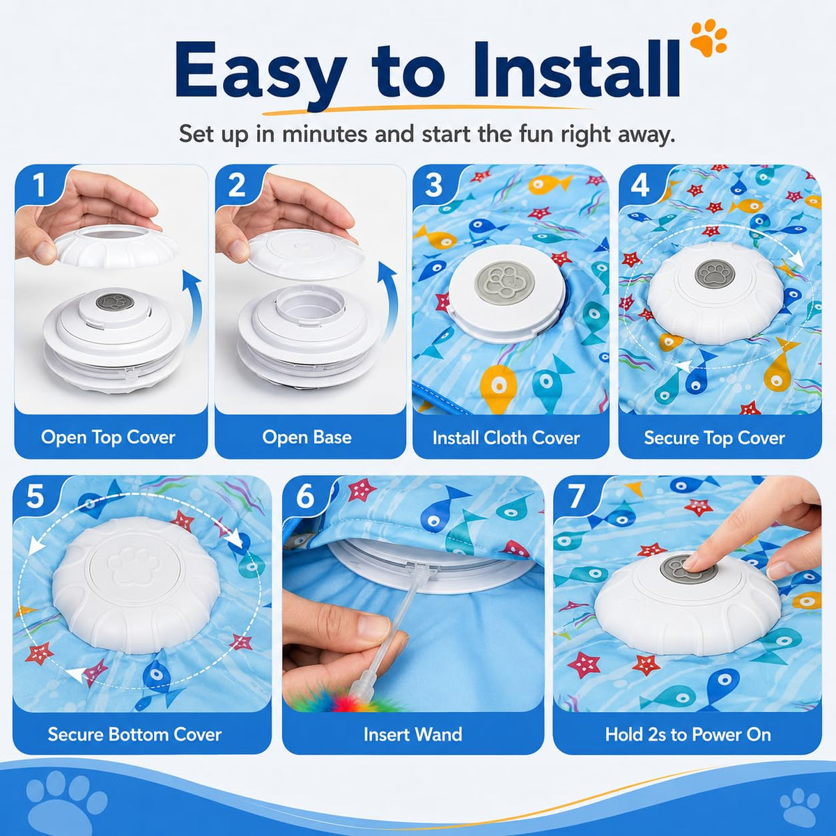 Interactive Cat Toys for Indoor Cats - cat product photo (view 6)