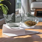 Kitten Bowl Pet Cervical Support Feeding Food Basin - cat product photo (view 3)