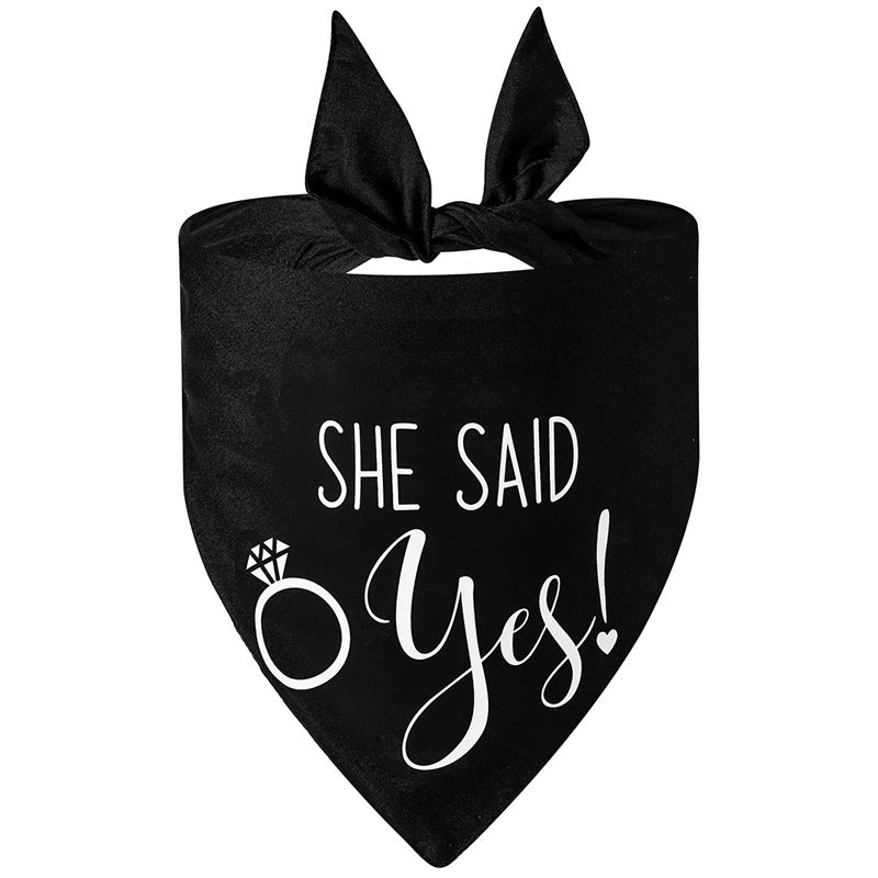 The Dog of Honor Bandana for the Best Guest at the Wedding - dog product photo (view 9)