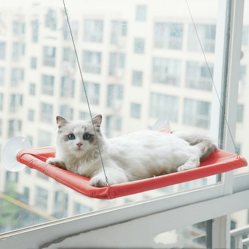 Suction Cup Window Cat Hammock - cat product photo (view 6)