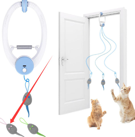 Sound Making Bird Cat Teaser Toy - cat product photo (view 7)