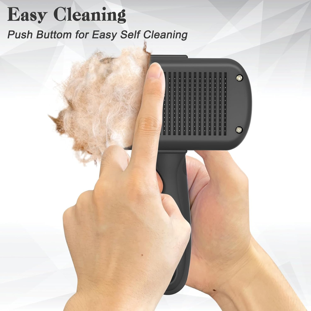 Self-Cleaning Brush vs. The Fur on Everything You Own - dog and cat product photo (view 6)