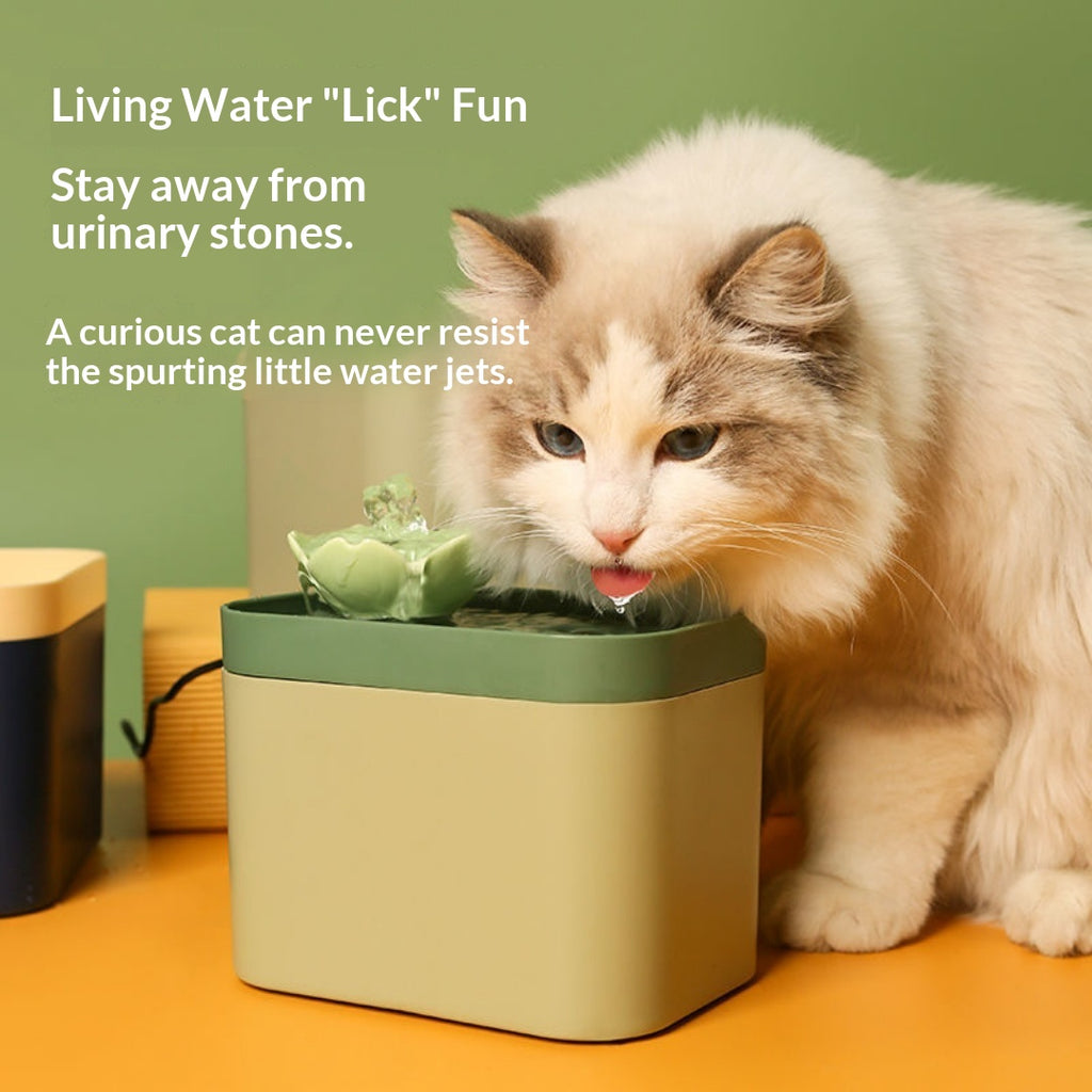 Silent Automatic Circulating Filtered Pet Water Fountain - pet product photo (view 8)