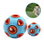 Dog Ball Toy, Dog Interactive Toy with Ring Bell Squeak - dog product photo