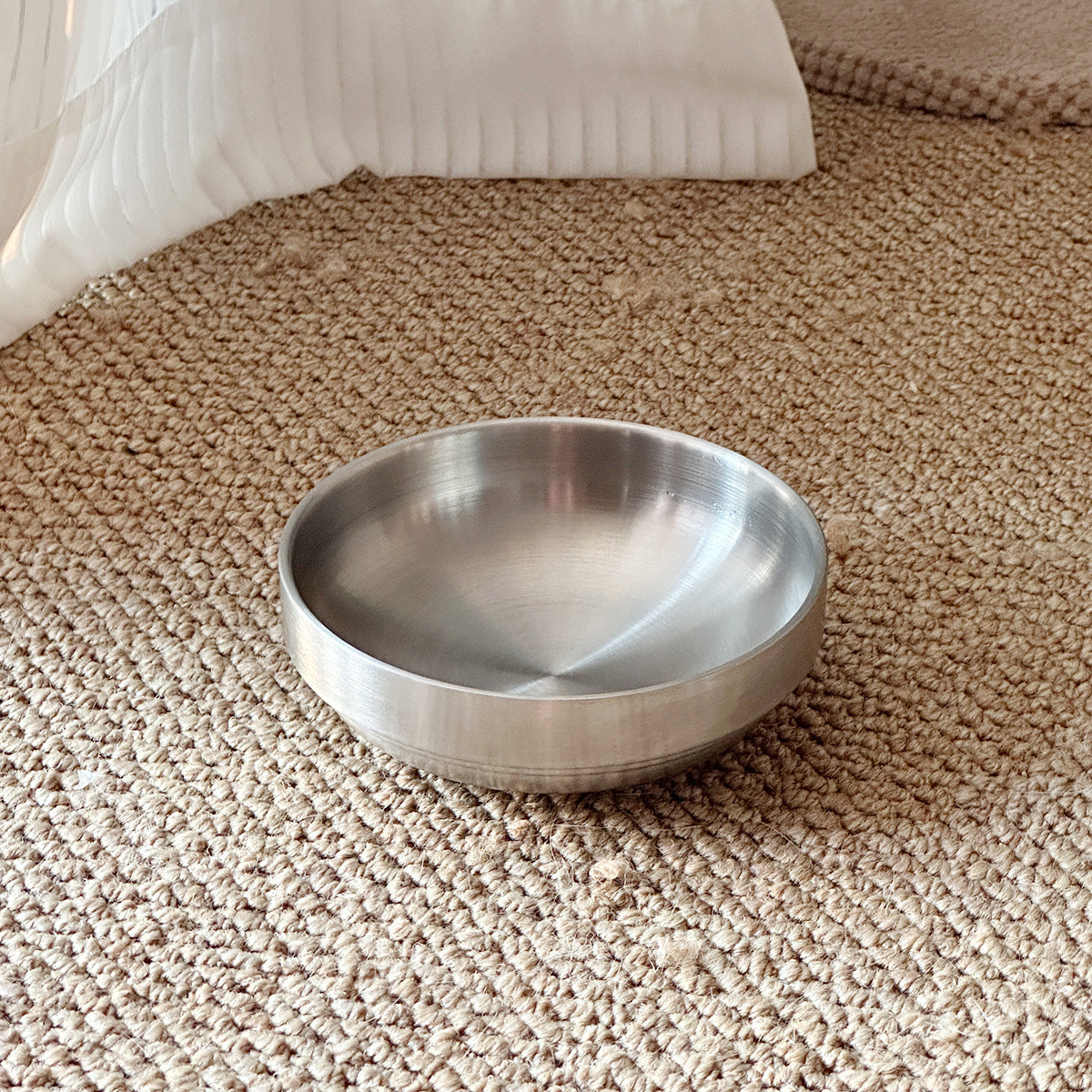 Stainless Steel Cat Bowl with a Raised Acrylic Stand Dog - dog and cat product photo (view 8)