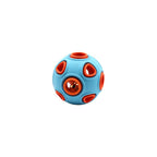 Dog Ball Toy, Dog Interactive Toy with Ring Bell Squeak - dog product photo (view 8)