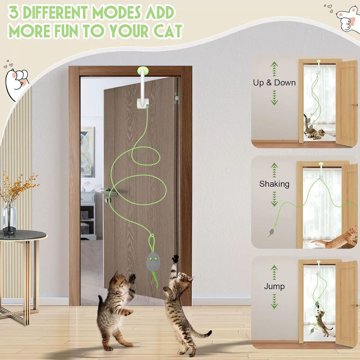 Sound Making Bird Cat Teaser Toy - cat product photo (view 3)