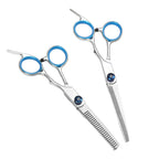 Professional Hair Cutting Thinning Scissors Barber Shears - pet product photo (view 6)