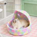 Starry Sky Moon Bed, For a Cat With a Flair for Drama - cat product photo (view 2)