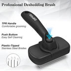 Self-Cleaning Brush vs. The Fur on Everything You Own - dog and cat product photo (view 3)
