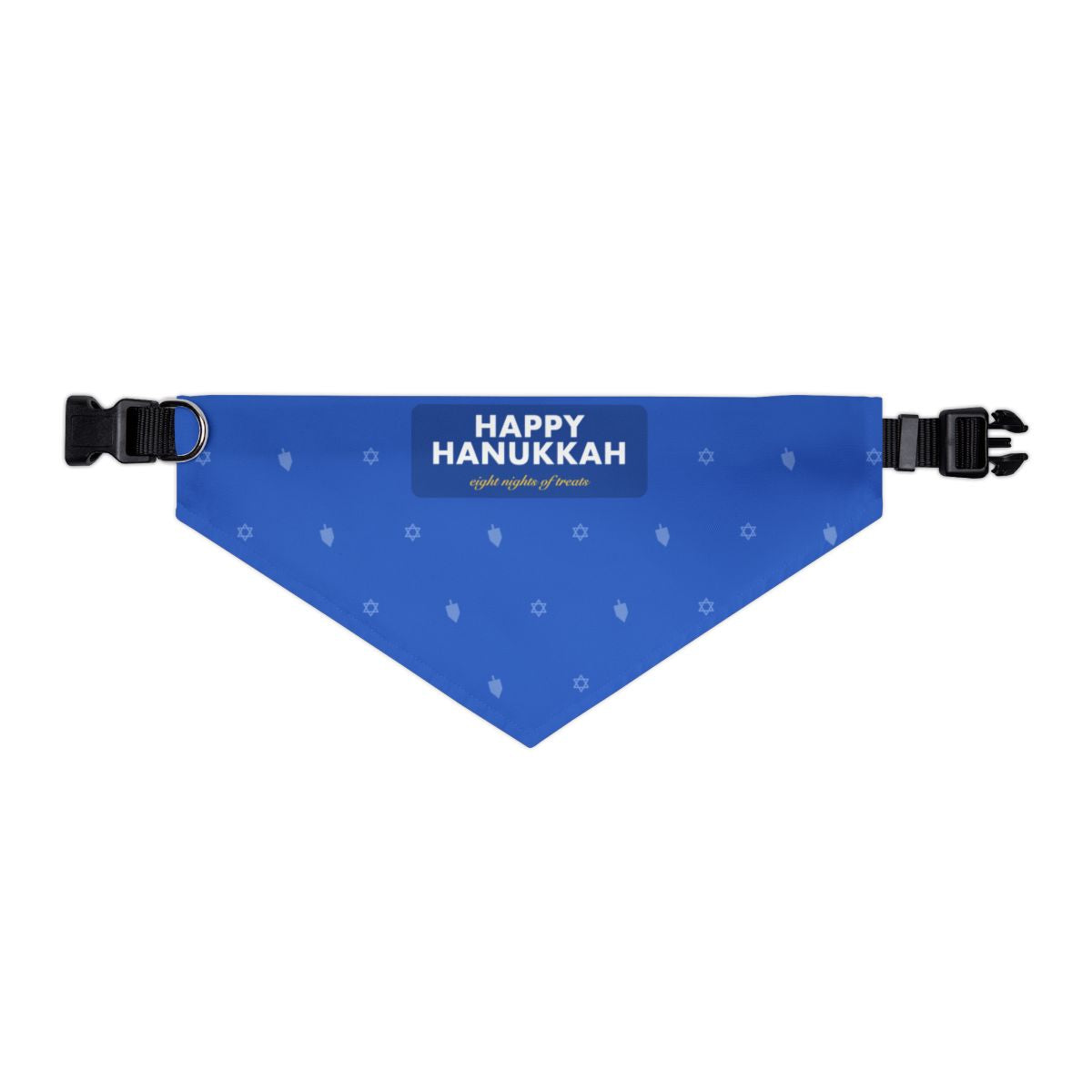 Happy Hanukkah Bandana Collar - dog product photo