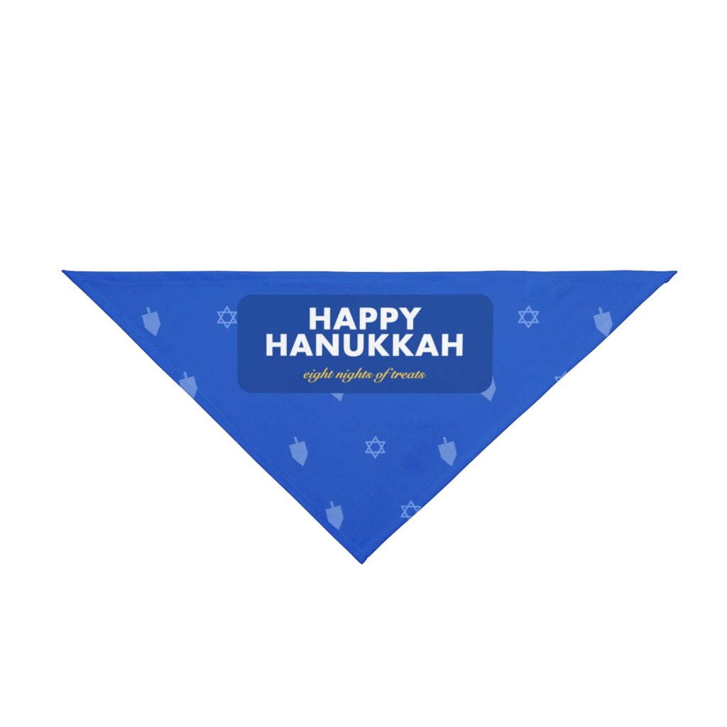 Happy Hanukkah Pet Bandana - dog and cat product photo