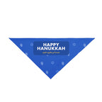 Happy Hanukkah Pet Bandana - dog and cat product photo