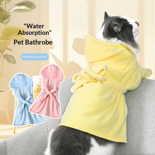 Pet Bath Towel, Highly Absorbent Microfiber Dog Towel - dog and cat product photo