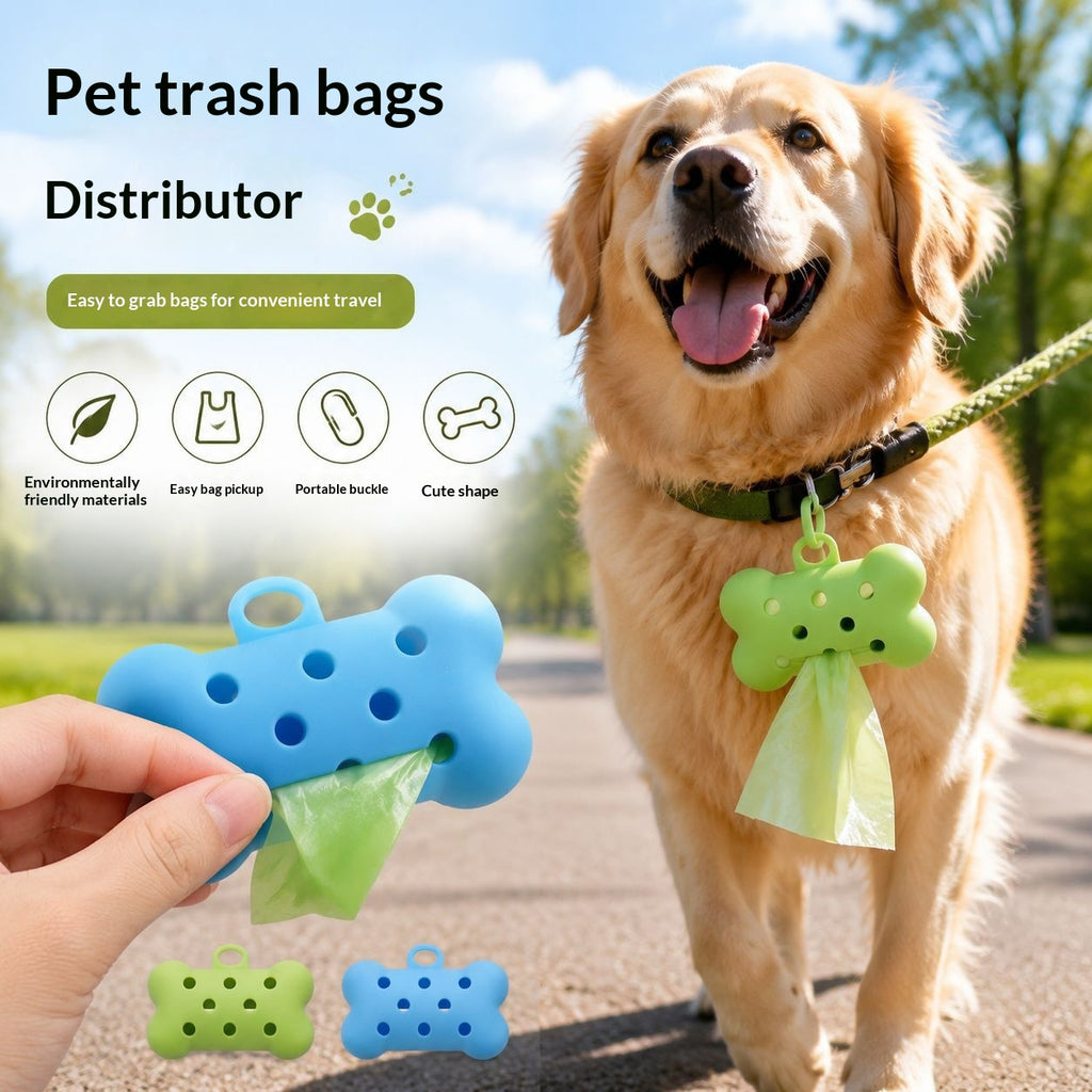 Pet Silicone Dispenser for Convenient Storage - cat product photo