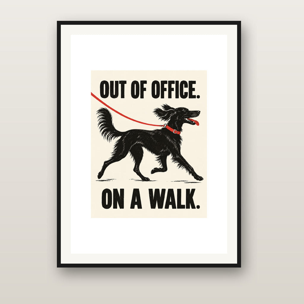 Out of Office. On a Walk. detail